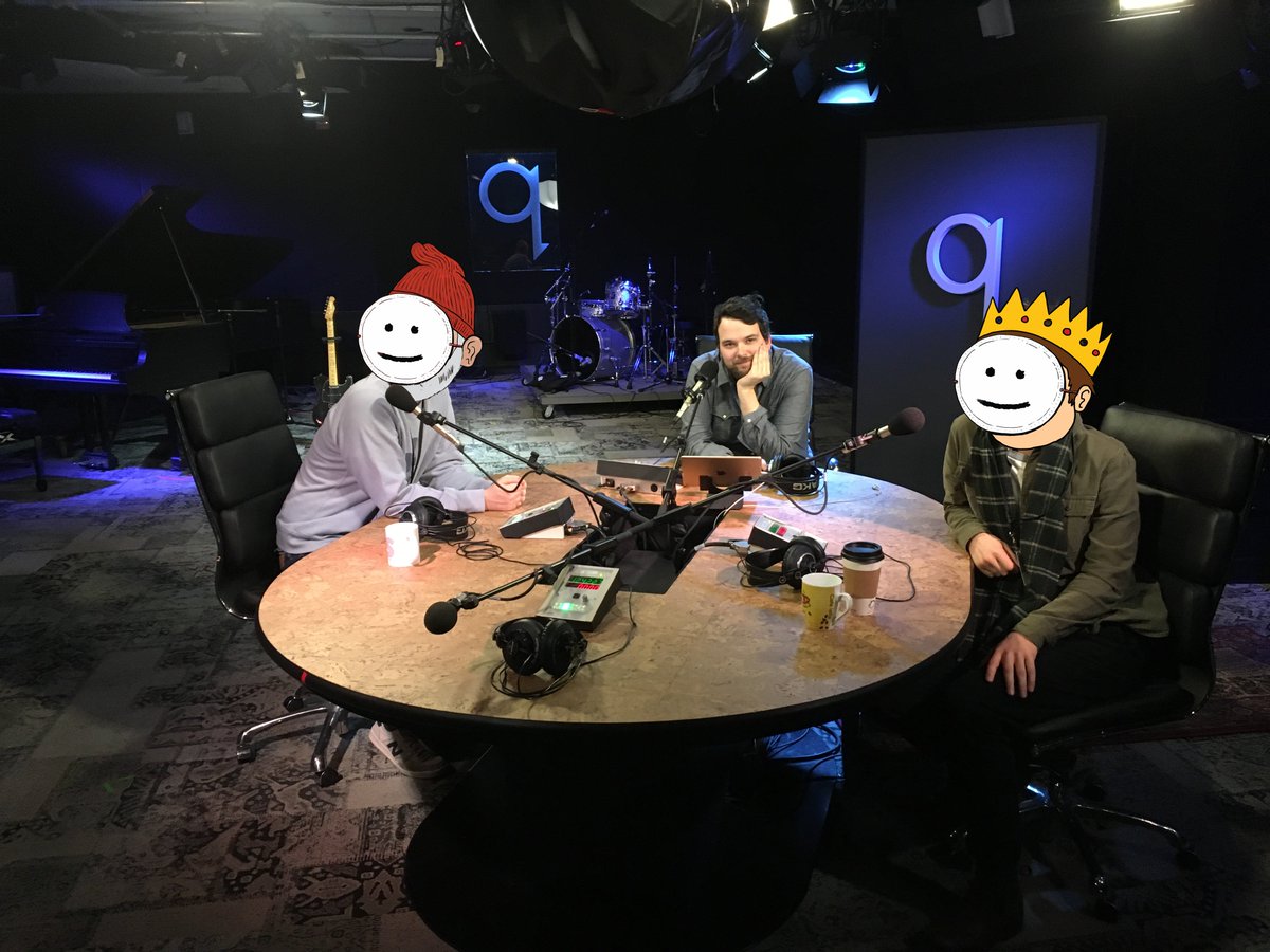 QwithTomPower's tweet photo. Toronto band @shykids dropped by the q studio to talk about their new album #inastate and why heading to Hollywood wasn't all it was cracked up to be. LISTEN here: 🔊 https://t.co/KW3njosQiB https://t.co/YNiOQlAdaX