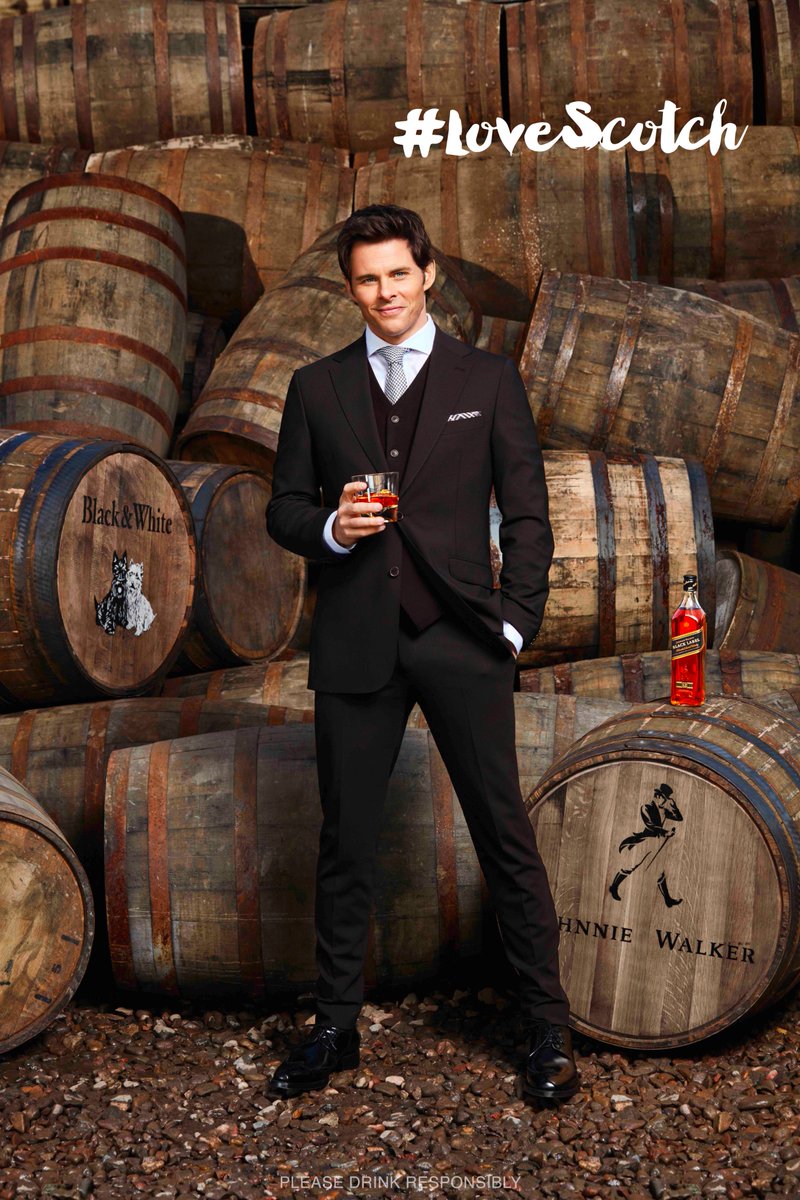 American Actor James Marsden celebrated #InternationalScotchDay with his favourite tipple <a href="/johnniewalker_/">Johnnie Walker</a> . #JoinTheCelebration #LoveScotch