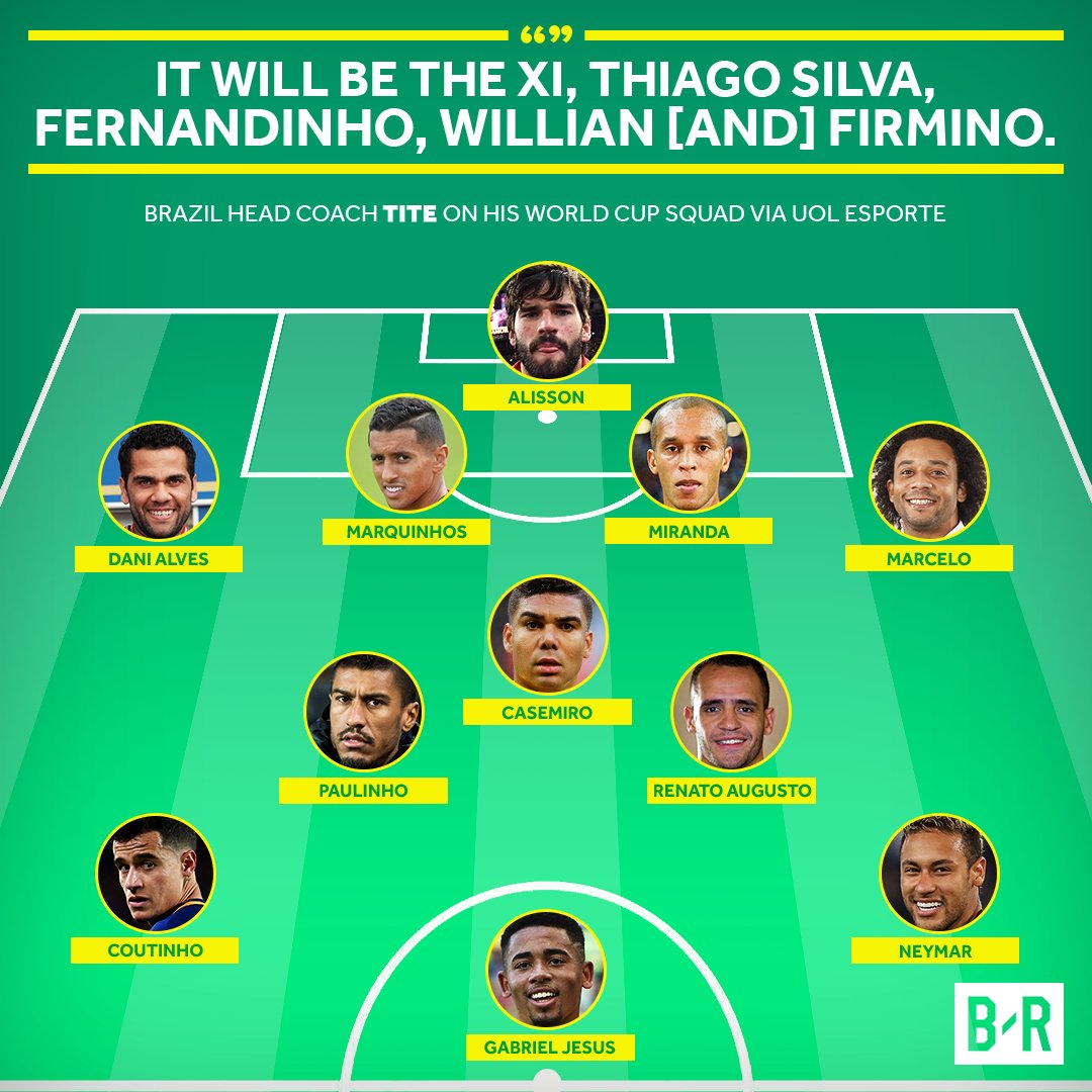 Brazil names well-balanced World Cup squad