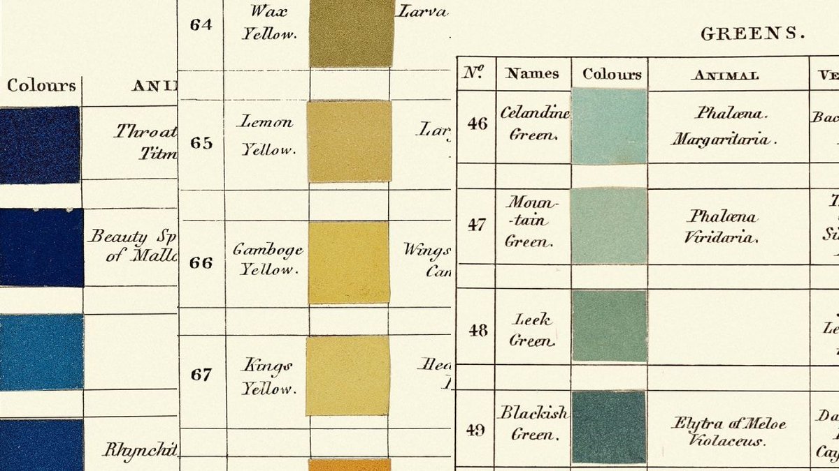 FastCoDesign's tweet image. The beautiful, forgotten color language of 19th-Century naturalists buff.ly/2F770p0