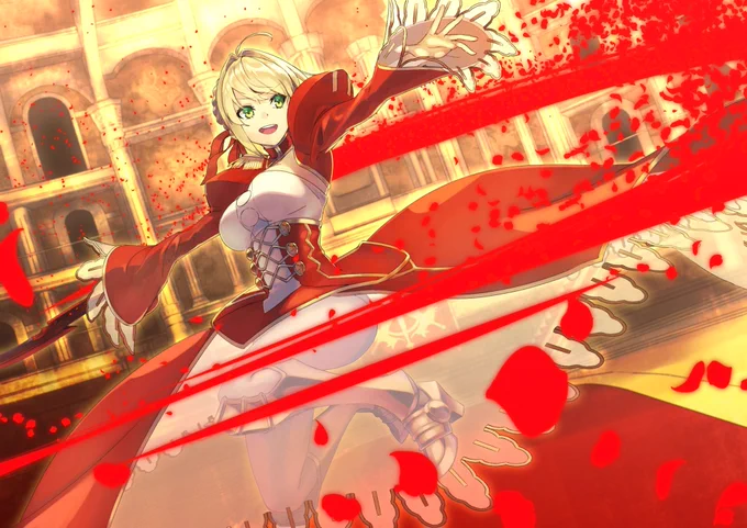 ネロ 
アニメ化したので
#FGO #FateEX_LE 