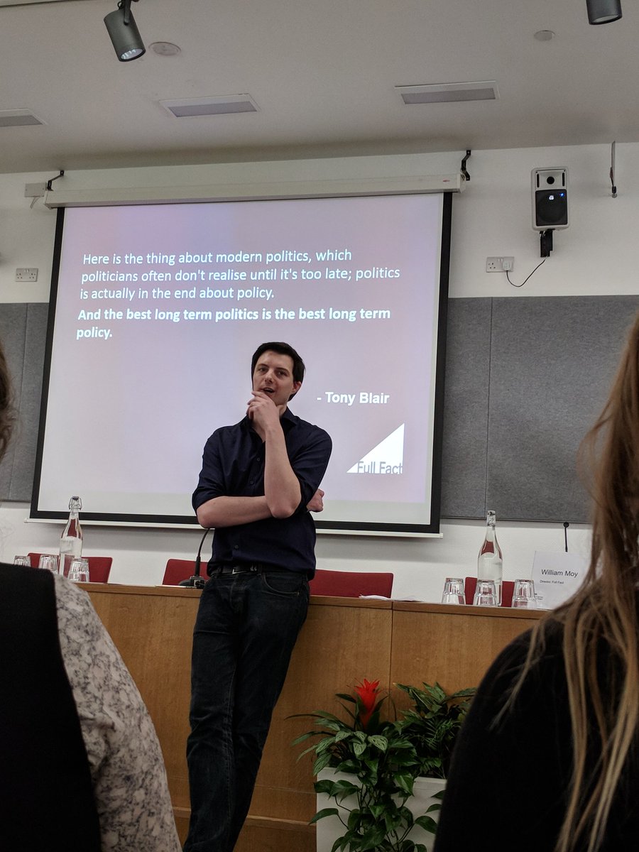 bhndrck's tweet photo. Super interesting session from @puzzlesthewill director of @FullFact about how to overcome misinformation and build trust within a post-truth society. #UnderstandingBritain https://t.co/I1ow33iUA0