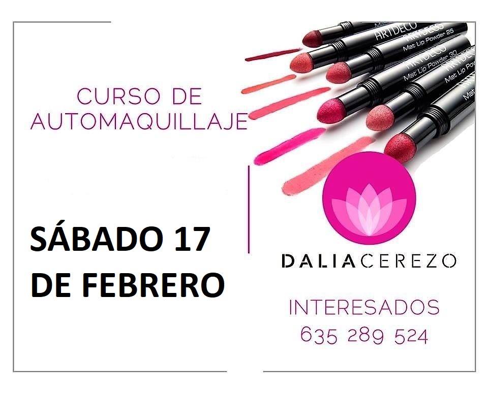 CEdaliacerezo's tweet photo. ¡MAÑANA CURSO DE AUTOMAQUILLAJE!
SÁBADO 17 de Febrero en Centro de Estética Dalia Cerezo se impartirá un curso de automaquillaje. No pierdas la oportunidad y apúntate tú también.
Todos los interesados podéis llamar al ☎ 635 28 95 24

#DonBenito #Badajoz #Curso #Maquillaje https://t.co/U0CodSHLce