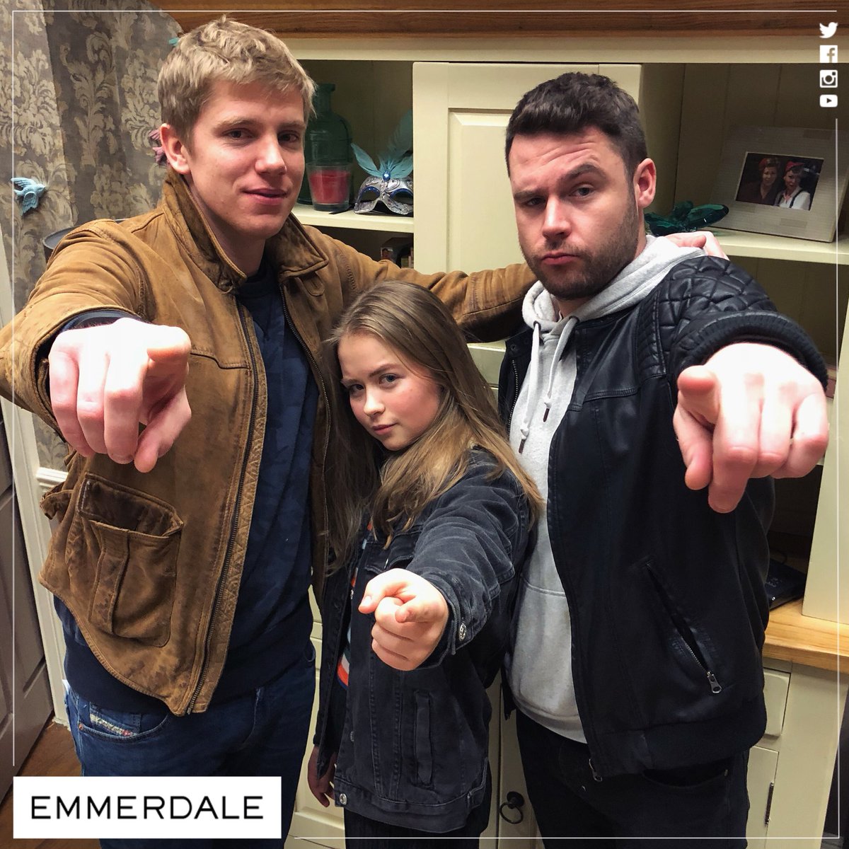emmerdale's tweet image. We guess this will do. #Roblivion #Emmerdale @DannyBMiller @Isobel_steele