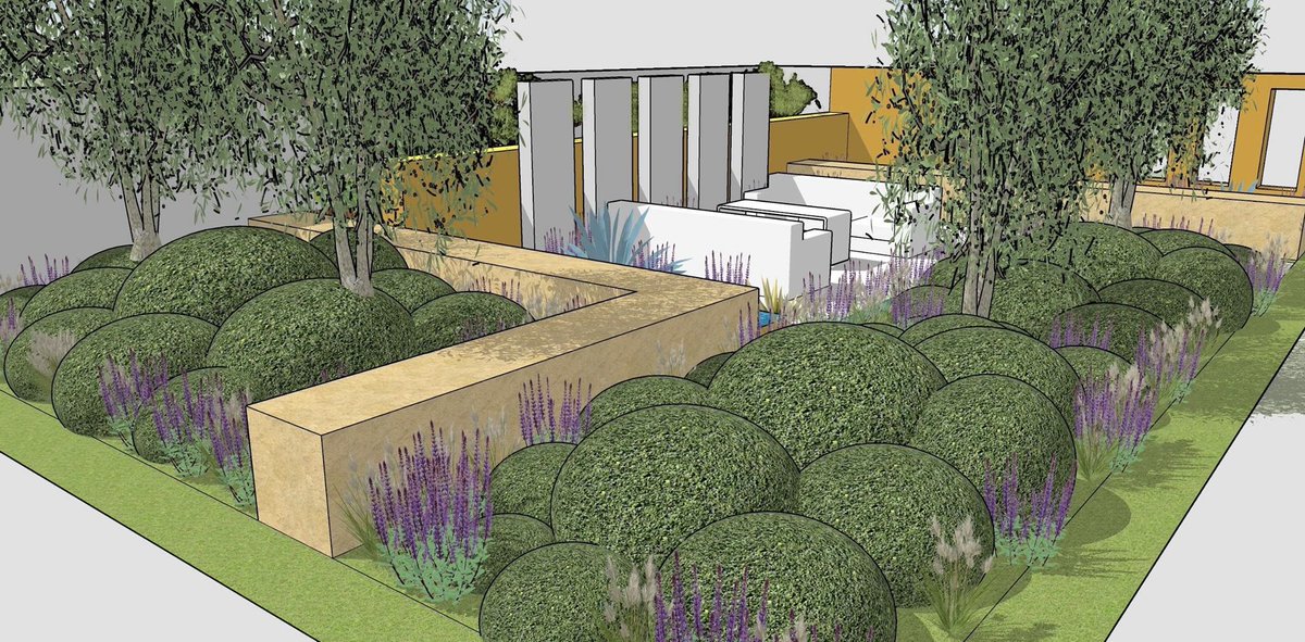AlanRudden's tweet image. We are delighted to announce that we have been accepted for a large show garden at Hampton Court Flower Show 2018.