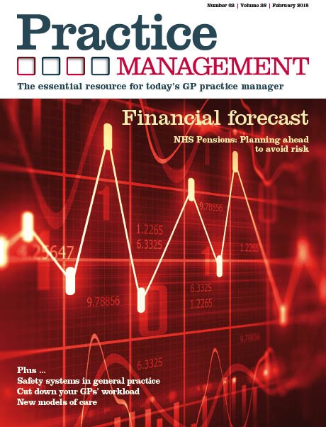 ThePMmag's tweet photo. Don't miss the February issue of Practice Management: safety systems in general practice from @MPS_Medical; the GMS contract and locum insurance; new models of care and NHS pensions https://t.co/6ousqyKpl1