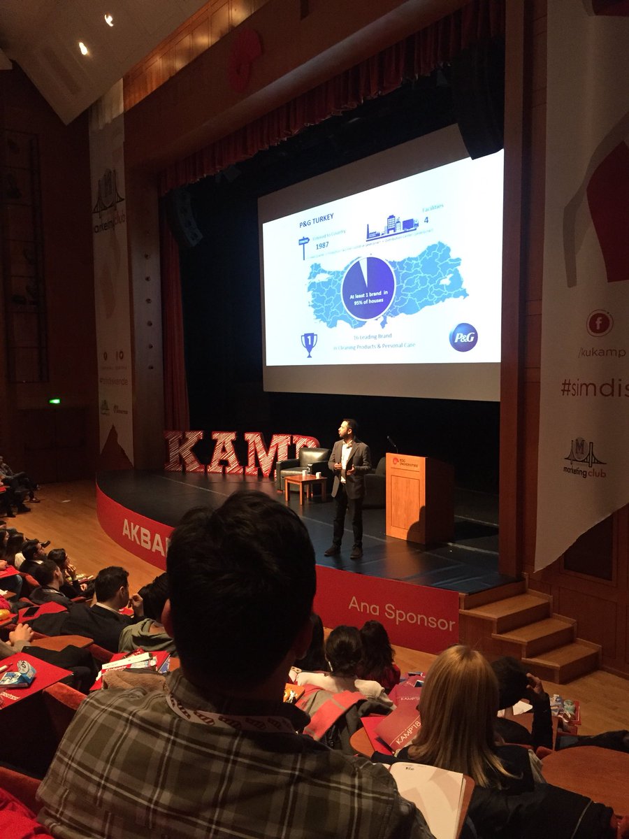 MEF Management Club, P&amp;G Türkiye Distribütör Operasyonları ve Yerel Zincirler Satış Direktörü Armağan Sünerli’nin sunumuyla devam eden Koç Marketing Kamp’18 de! #simdisirasende