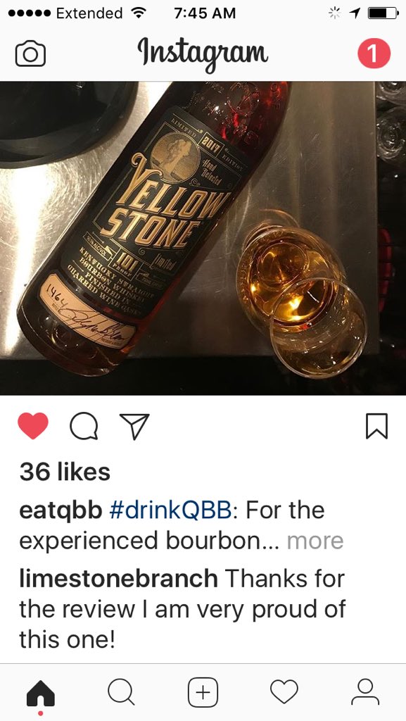 LBDistillery's tweet image. Another glowing review of our Yellowstone Limited Edition 2017