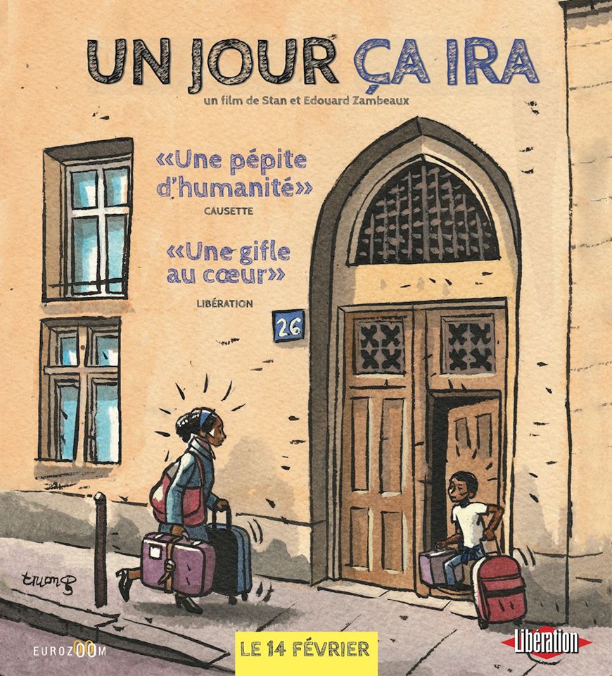 Allez voir Un Jour ça ira, le magnifique film documentaire de Stan et Edouard <a href="/zambeaux/">Edouard Zambeaux</a> qui raconte, à travers le parcours d'Ange et Djibi, le quotidien de l’Archipel, un centre d’#hébergement d’urgence à #Paris. Un film bouleversant d'humanité et de fraîcheur. #UJCI