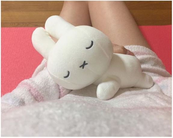 sleeping miffy plush