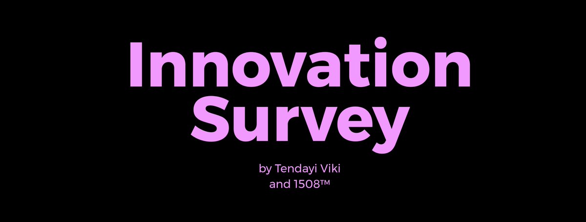 1508 A/S (@1508as) on Twitter photo We invite you to participate in our Innovation Survey by <a href="/tendayiviki/">Tendayi Viki</a> and 1508: 15083.typeform.com/to/cXyY3M #InnovationMadeTangible #1508dk We invite you to participate in our Innovation Survey by <a href="/tendayiviki/">Tendayi Viki</a> and 1508: 15083.typeform.com/to/cXyY3M #InnovationMadeTangible #1508dk