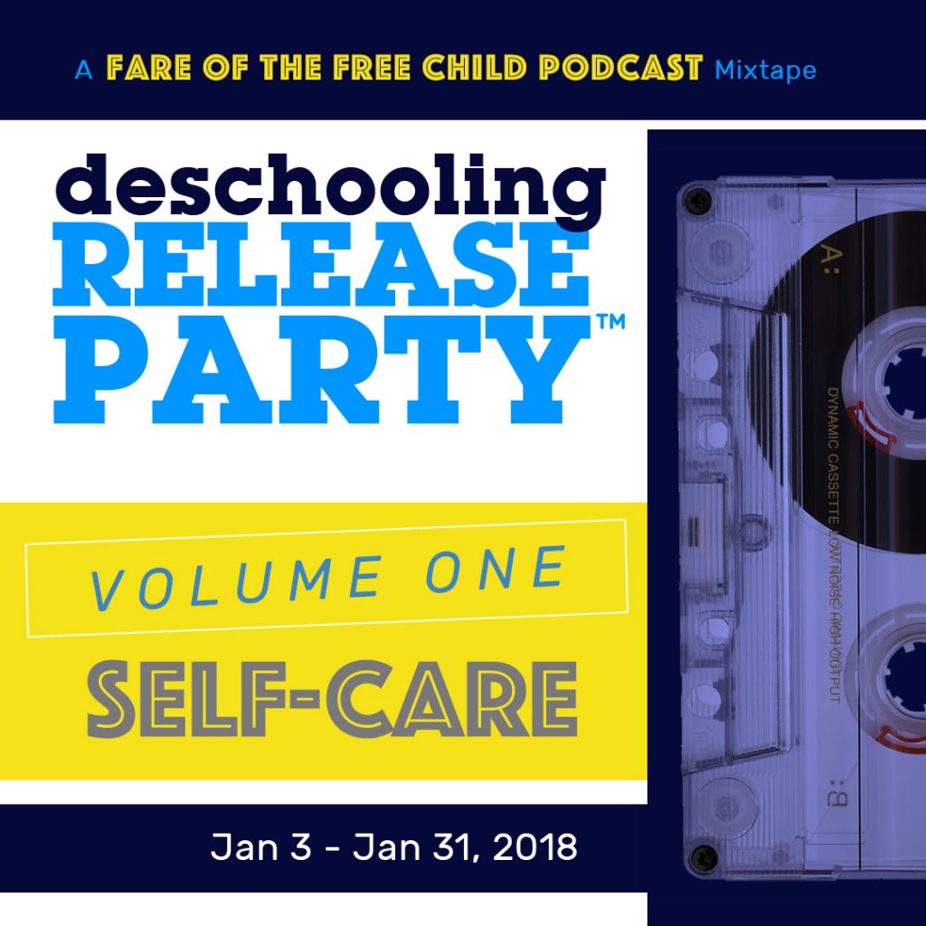 Missed the #deschooling and self-care release party mixtape? All 6 sessions are here: bit.ly/deschoolmixtape #unschooling #raisingfreepeople #deschoolingrp #podcast #POCinSDE