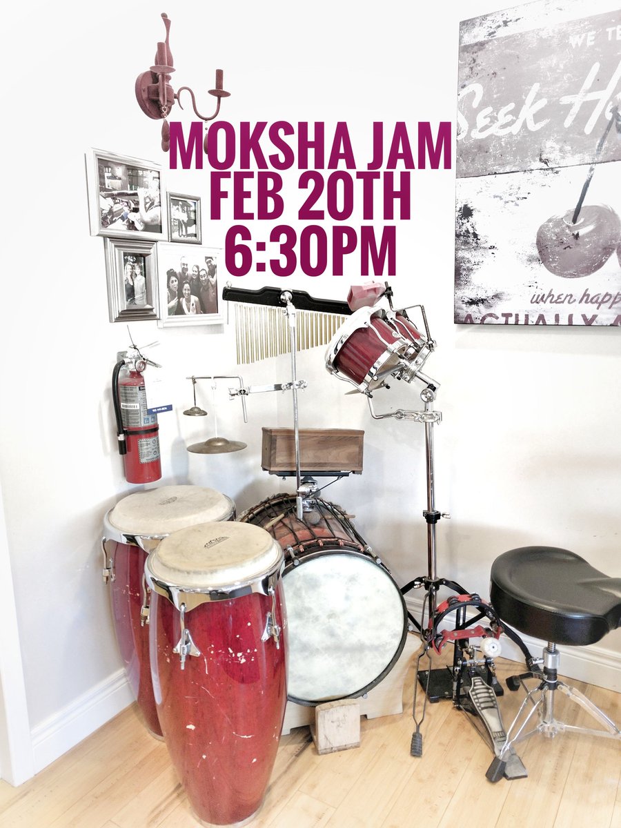 ModoBrooklin's tweet image. Drums! Yoga! Fun!!! #mokshayoga #yogaeverydamnday #sweat