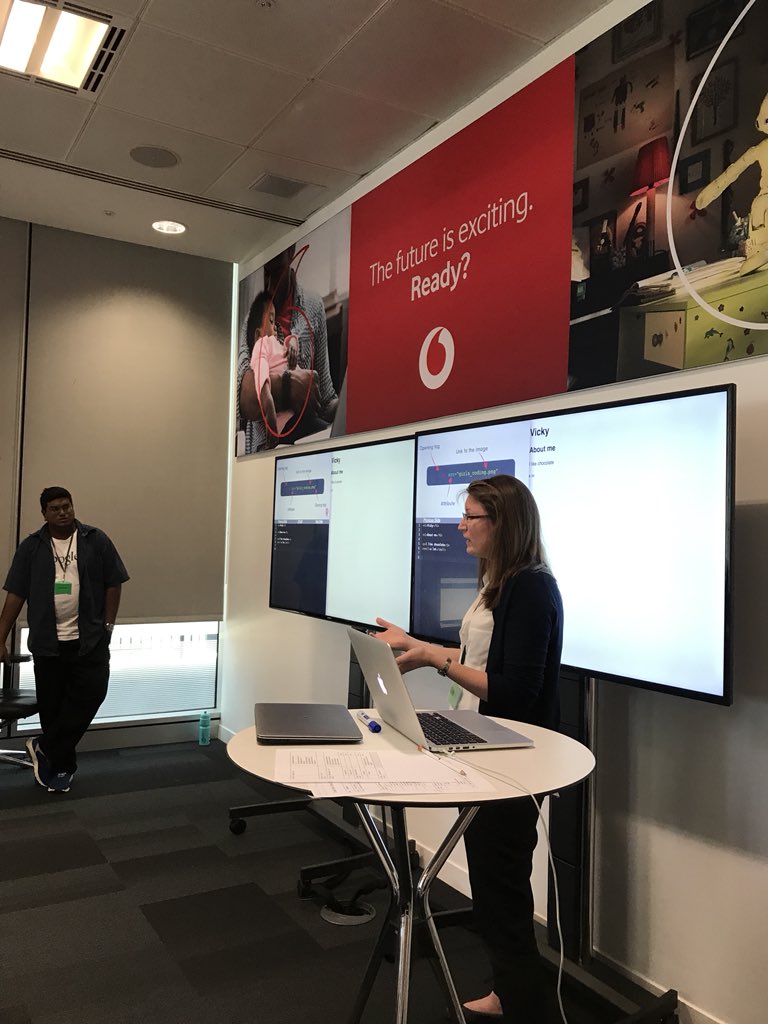 paw_lean's tweet photo. Having such a great time at @VodafoneUK teaching students how to code with @CodeFirstGirls! 

💻 ✨👩🏻‍💻👨🏼‍💻👨🏾‍💻👩🏿‍💻👨🏻‍💻 https://t.co/CZt2zS7OpH