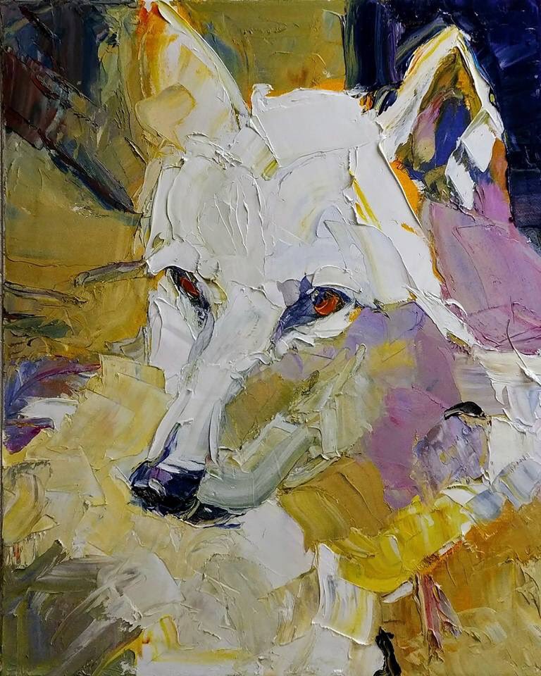 grayskygallery's tweet photo. New wolves for a good cause- the Seattle Humane Society - from Julie Devine. #ArtistGiveBack #SeattleArt @HumaneSociety https://t.co/WtnZiKAwGL