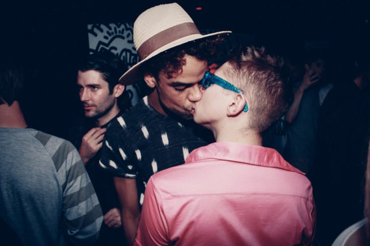 Gay parties with fringe benefits