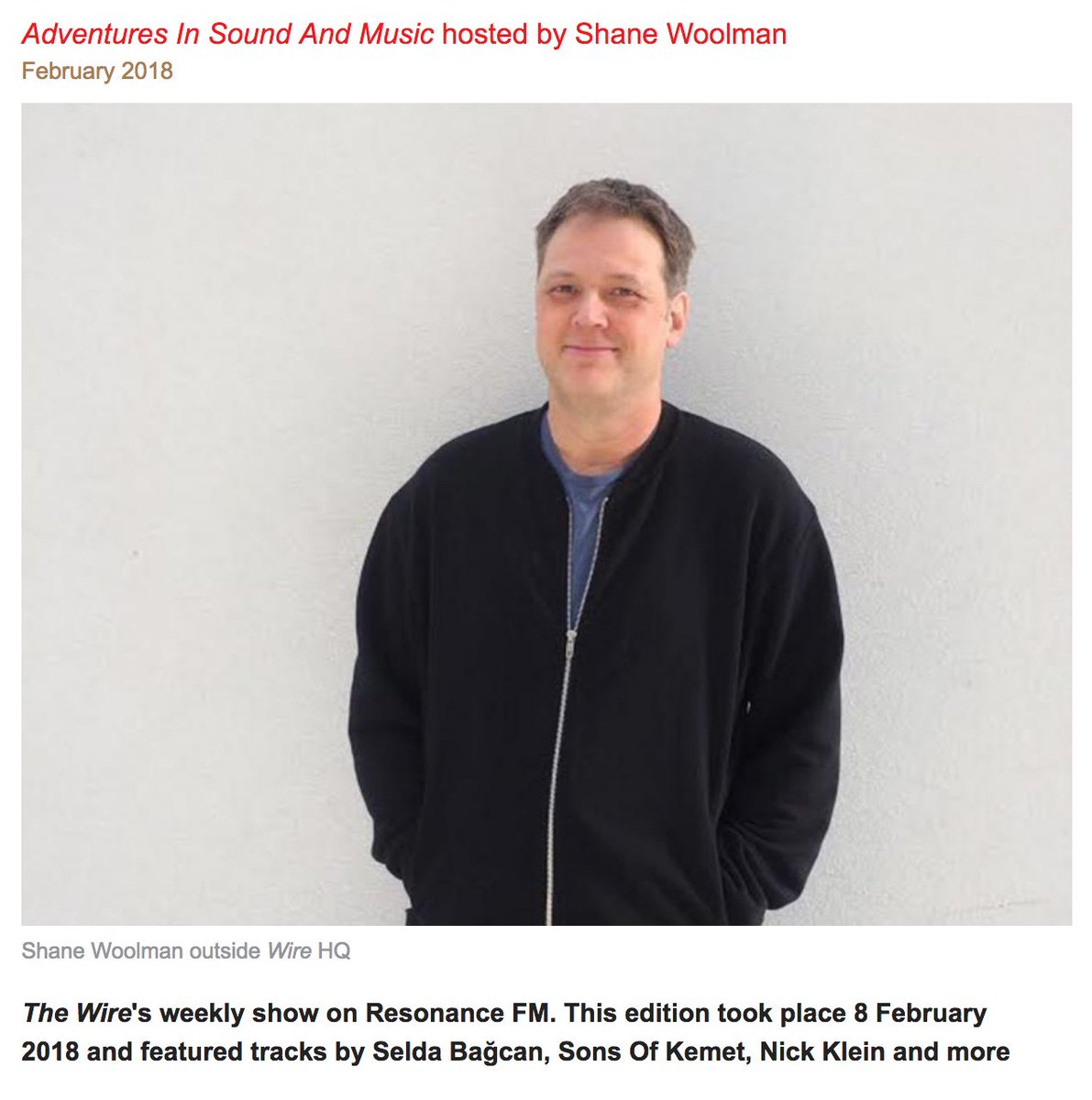 Thank you @shanewoolman @thewiremagazine for including JOHN 3:16 'Into The Abyss' taken from 'עשר' to the latest Adventures In Sound And Music Show
thewire.co.uk/audio/on-air/a…
Listen/Like/Repost:
mixcloud.com/TheWireMagazin…
@john316john316 @mixcloud #ambient #noise #occult #experimental