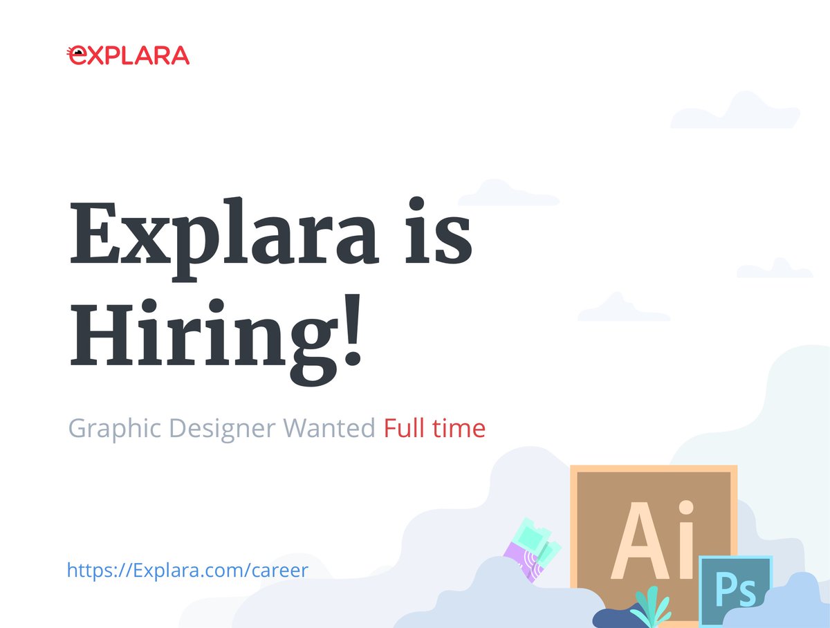 explara's tweet photo. Graphic Designer Wanted! Calling the creative people to apply to work at Explara from our Headquarters in Bangalore!
Apply for this position from https://t.co/UtCZuedZAm
#Recruiting #GraphicDesigner #OnExplara #Hiring https://t.co/2ydr4R9Opg