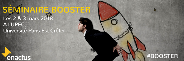 EnactusFrance's tweet photo. Envie d'aider + de 200 étudiants à faire décoller leur projets pro et/ou leur projet entrepreneuriat social 🚀? Rejoignez les 100 professionnels du séminaire #BOOSTER à @UPECactus les 3 et 4 mars ! En savoir + : https://t.co/hZOa4EcP0g https://t.co/JkVKaASTbI