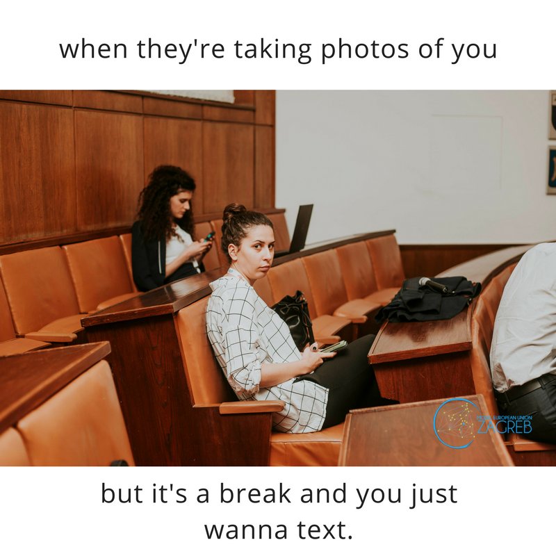 ModelEUZagreb's tweet image. A weekend is coming... How about calling your MEU friend?! 😄

#aMEUZing #meme #ModelEU