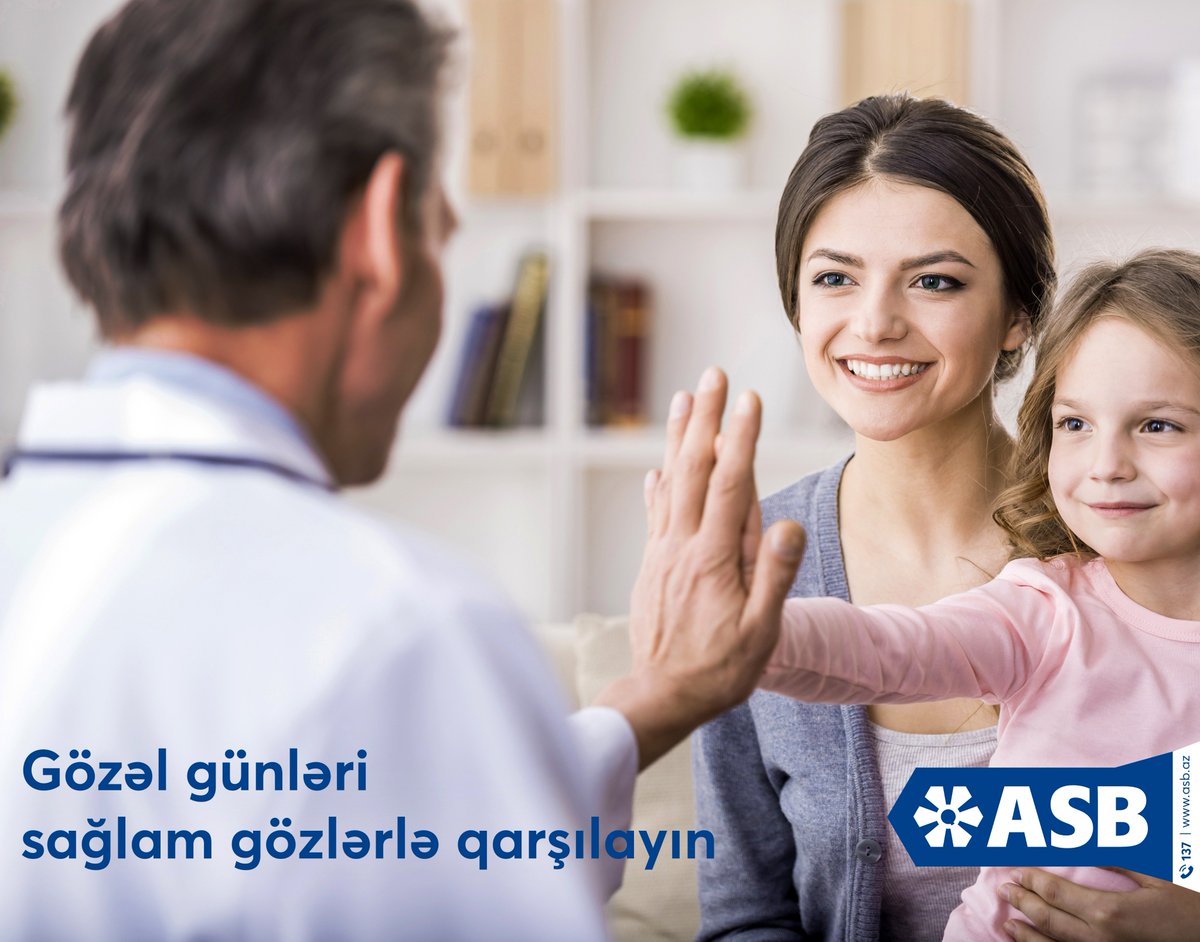 asbbankaz's tweet photo. Gözləriniz sevdiklərinizi daha gözəl görsün!
İndi Extra kartlılar “Dünyagöz” Xəstəxanalar Qrupunda oftalmoloji xidmətlərə 10% ENDİRİMdən yararlana biləcəklər.
#asb #asbbank #bank #baku #azerbaijan https://t.co/qkxnkQGLH9