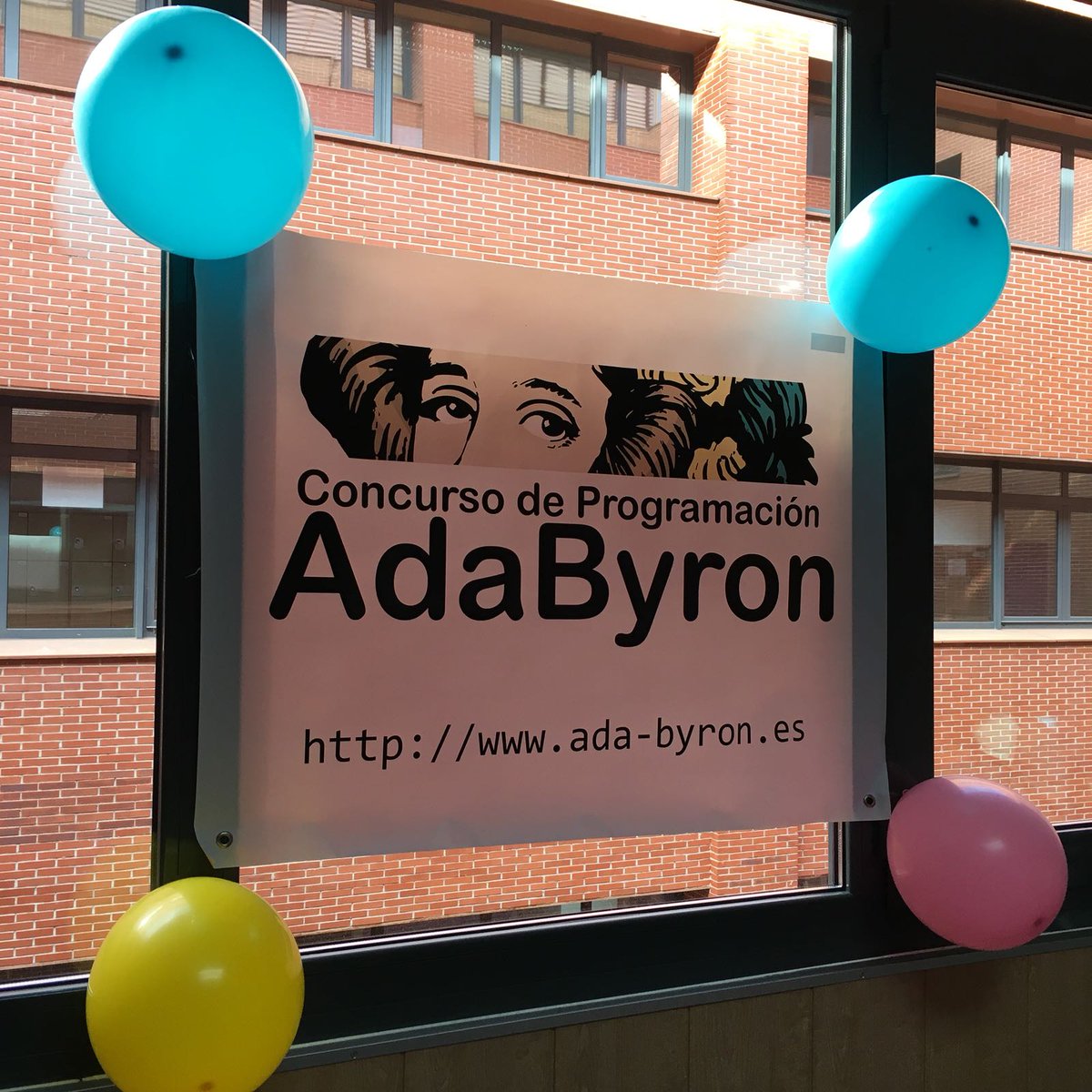informaticaucm's tweet photo. #SemInformatica2018 Se acerca la fase local de @_AdaByron_ en la UCM. Este año hay un equipo que viene de @MatematicasUCM. ¡Suerte a todos! https://t.co/vX9uFayG3X