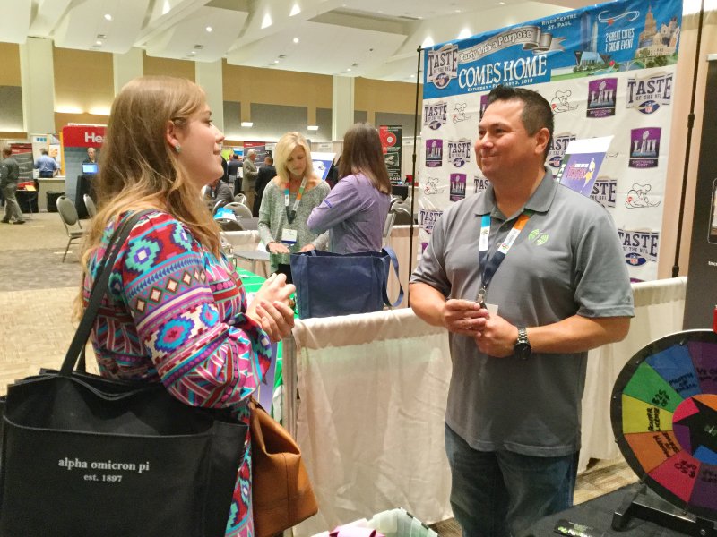 MNHospExpo's tweet photo. Today is the last day for 2017 exhibitors to claim "first dibs" on booth space for October 3, 2018! Tomorrow, reservations will be accepted from all vendors. See the reminder email that was sent on Tuesday or contact Audrey Johnson at (763) 428-8106. We'd love to have you back! https://t.co/tmgTmfs1lD