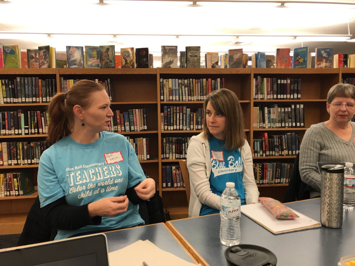 KosteckiRachael's tweet photo. Learning CRA #EdcampElanco https://t.co/ofs627gttE