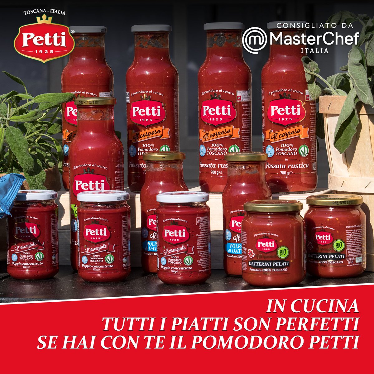 Il segreto per stupire a #MasterChefIt è uno solo: il tocco magico e gustoso del Pomodoro Petti!❤️🍅
Vi aspettiamo giovedì prossimo per un’altra appassionante puntata! 🍅🍅🍅