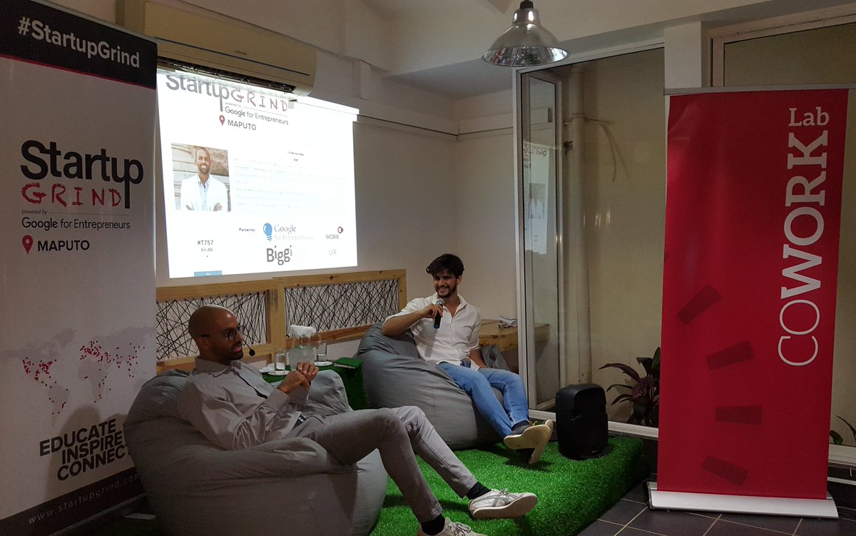 “Give First, Make Friends &amp; Help others”… Foi enquadrado nesta filosofia da #Startupgrind que Frederico P. Silva, co-fundador da UX, partilhou experiências do seu percurso profissional para inspirar e moldar mentes.
StartUp Grind Maputo - Ecos - 15/02/2018
#UX #startup #ict4d