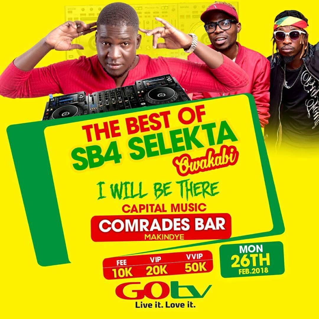 MoshMavokoUG's tweet photo. @sb4selekta X @Capitalmusic256
@FamboOpa &amp; i representing
#Monday_26th_Feb_2018. 
#comrades bar makindye 
Don't miss 🔥🔥🔥🔥📍 https://t.co/TaNFqIfjoQ