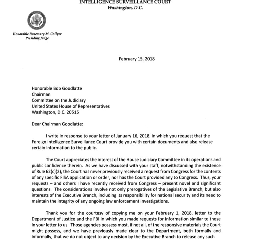FISA memo: Full text download pdf nunes fisa memo