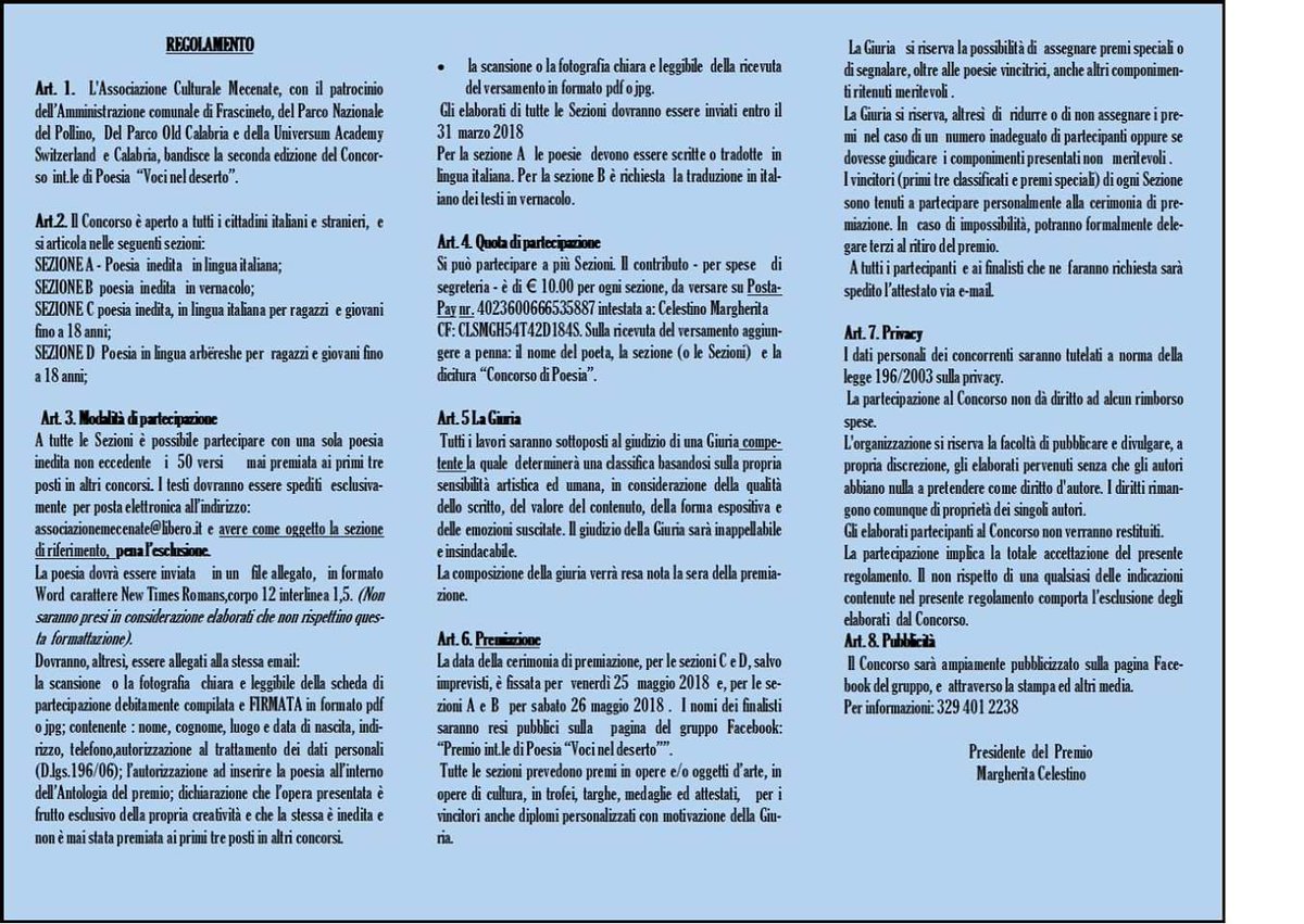 Lia Grisolia Concorso Di Poesia Premio Mecenate A Frascineto Calabria Internopoesia Poesieinversi Poesiaevita Poesiapresente T Co 0gbpm3ecvh