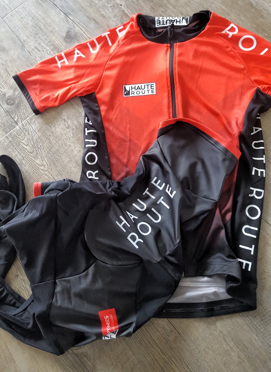 So happy to be part of this edition of the <a href="/Haute_Route/">HauteRoute</a> Alps ! Cant wait to  ride this challenging event together with Maria 😁🌞💪🚵😍🚵‍♥️
#hauteroute #cycling #alps #bike #road #roadcycling #challenge #mountain #mountains #nature #top #fit #pic #sport #fitness #life #health