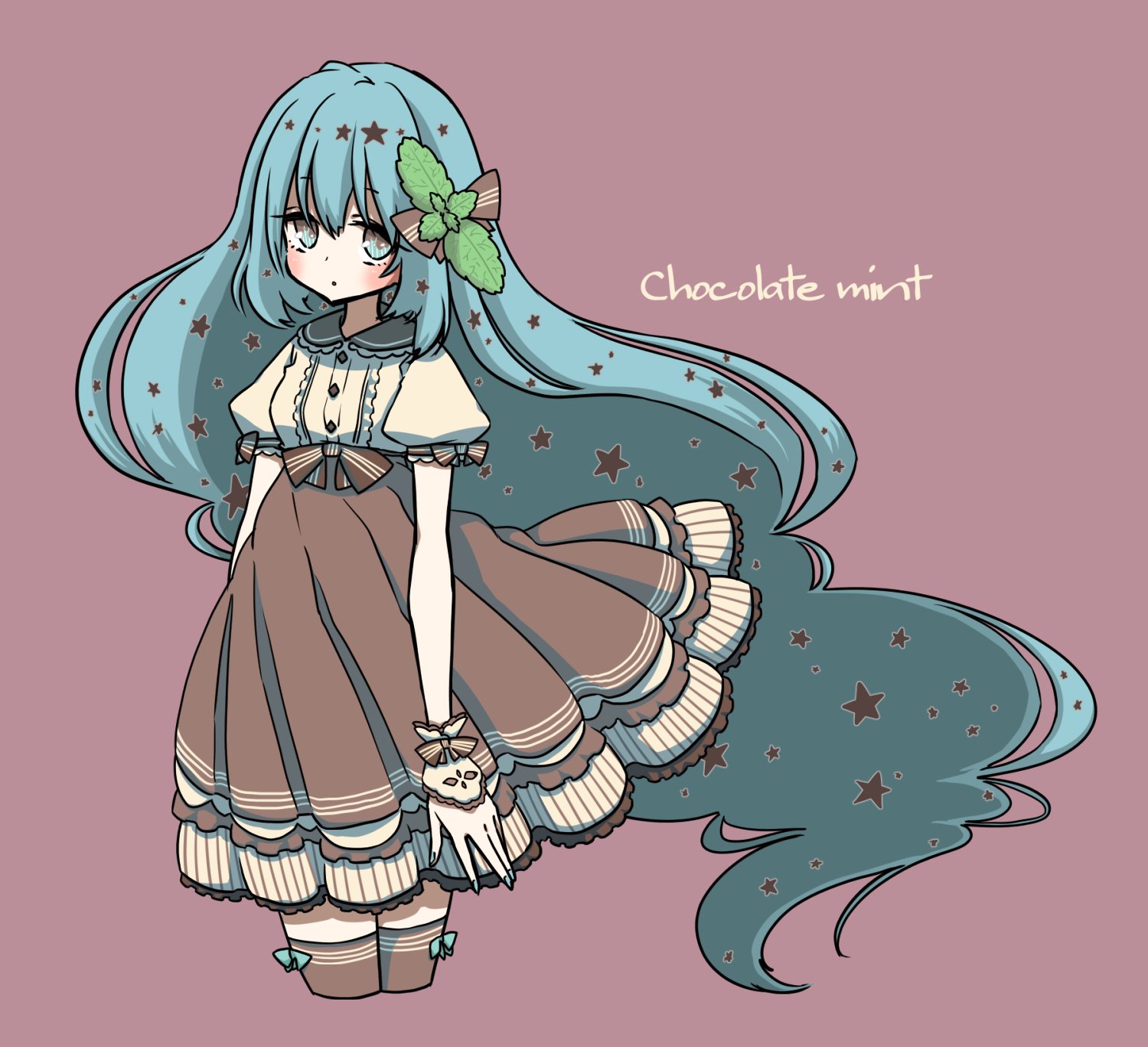 ぷちらむね Sur Twitter 創作キャラのチョコミントちゃんです 創作 イラスト ぷちらむね Sur Twitter 創作キャラのチョコミントちゃんです 創作 イラスト
