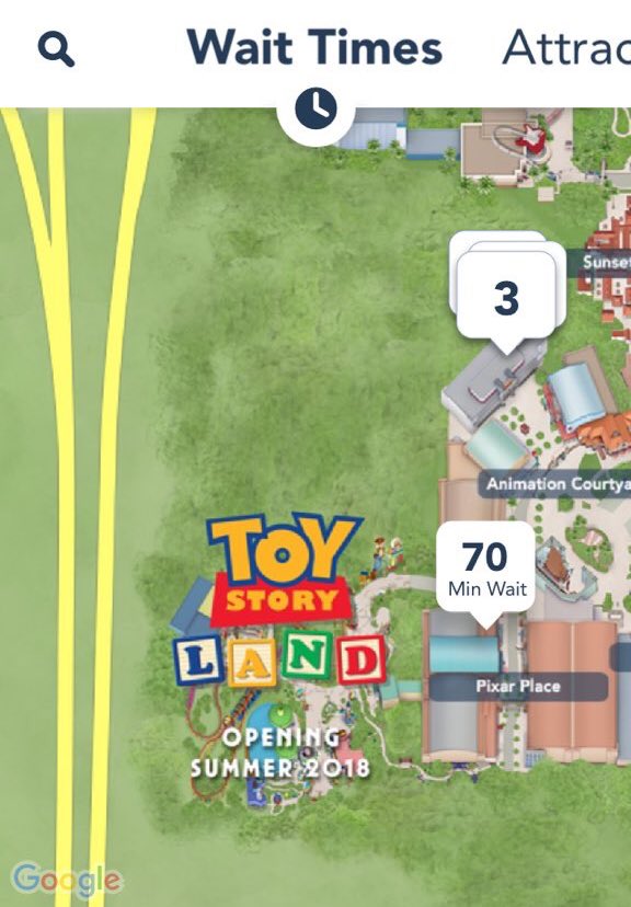 Toy Story Map