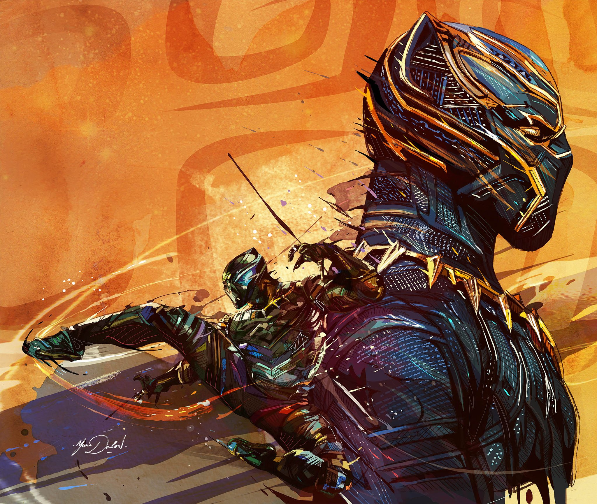 Let's Post Black Panther Fan Art ResetEra