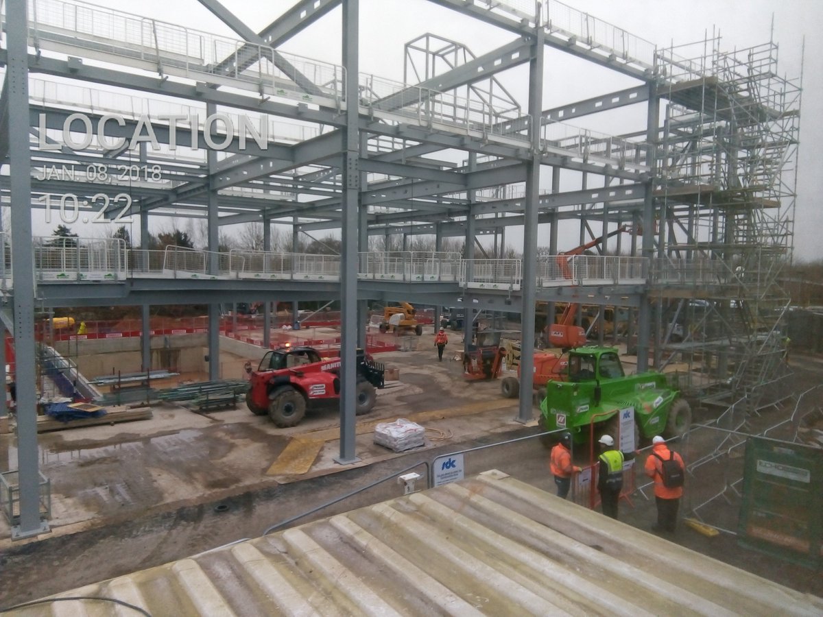 _MSSLTD's tweet photo. Here's a selection of photos taken during the erection of the Civil Engineering Building at Cambridge University that we have detailed for @BKStructures  @ramboll_uk  @SDCBuilders https://t.co/ZOc3dy0CcH