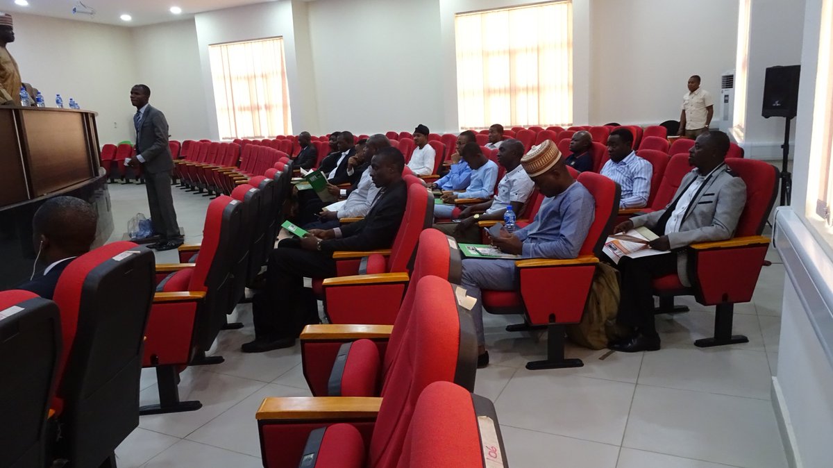 SummitLI's tweet photo. Lecture on Intelligence Gathering by Brig. General Abubakar Saad (Rtd) @  the opening Ceremony of Diploma Courses for the Nigeria Police Force.  10th February, 2018. https://t.co/tKcan71ZPg