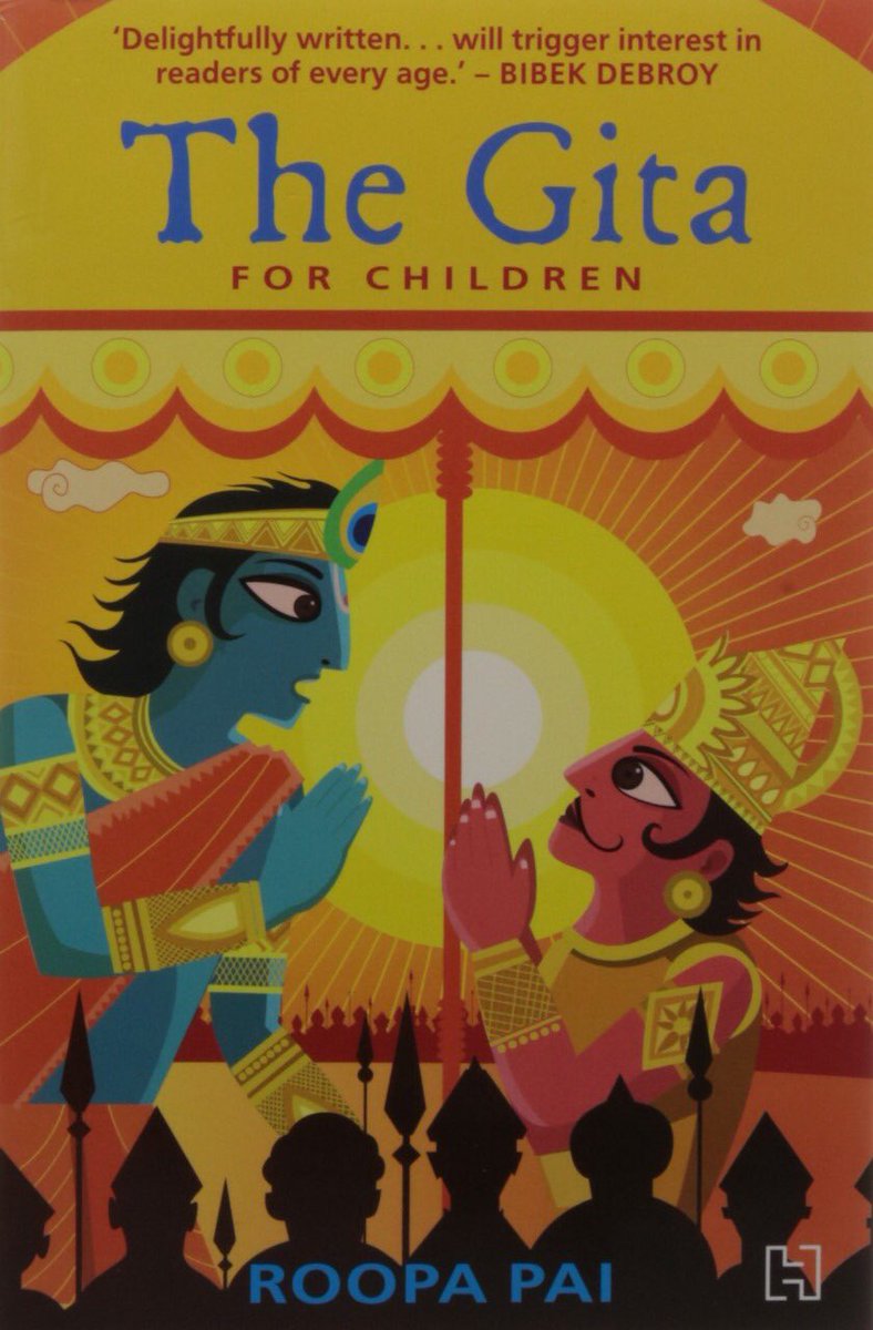 IndicaOrg's tweet photo. @DimpleAtra recommends ‘The Gita for Children” by Roopa Pai. Do write to us for a copy at indicacademy@gmail.com https://t.co/O1tLLIboCE