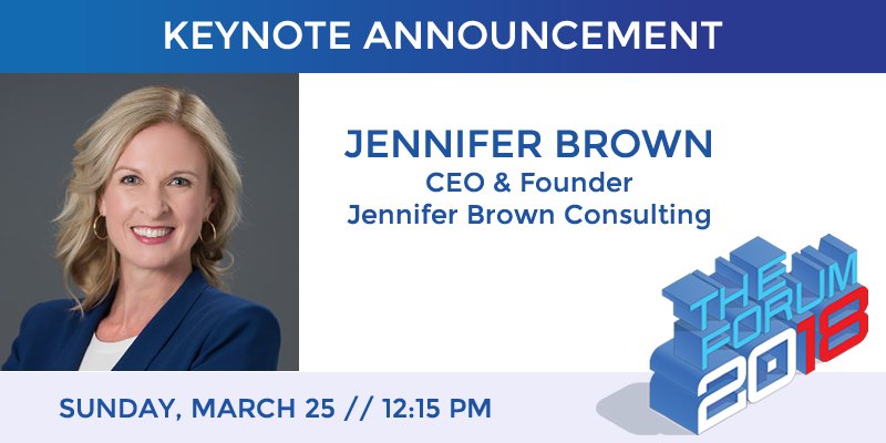 jenniferbrown's tweet photo. I’m honored to be the keynote speaker at the #NAWBForum18 March 24-27, 2018. Join me as I address the business case for diversity and how to help foster a more healthy and productive workforce. #FuelingTalent #ForgingChange https://t.co/UhuazEDBvo https://t.co/dFjZsk6iGO