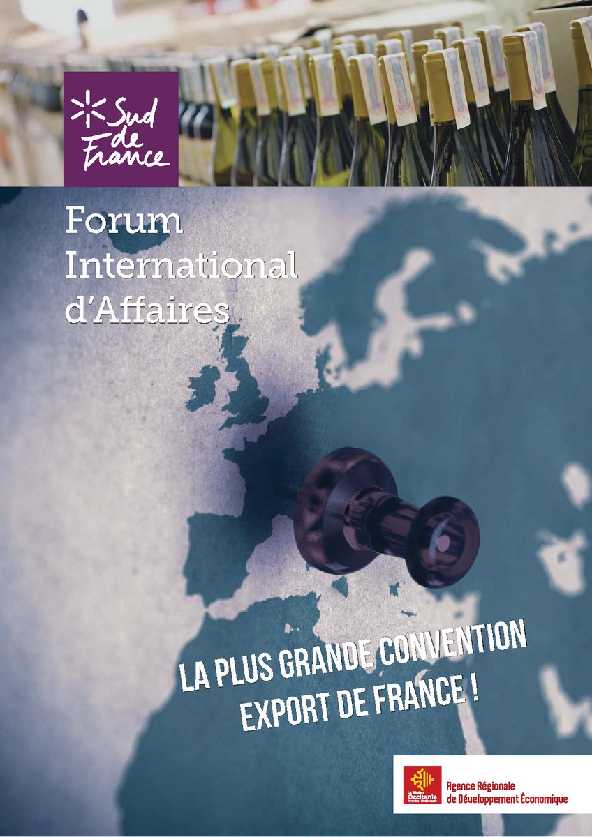 Le FIA (Forum International d’Affaires) débute demain et se poursuit jusqu'au 20 février durant Vinisud. Sur l’espace du FIA #SuddeFrance (Hall B1), découvrez les 87 appellations régionales en une dégustation libre de 1 200 vins. LE DOSSIER DE PRESSE : goo.gl/EfD7ZW