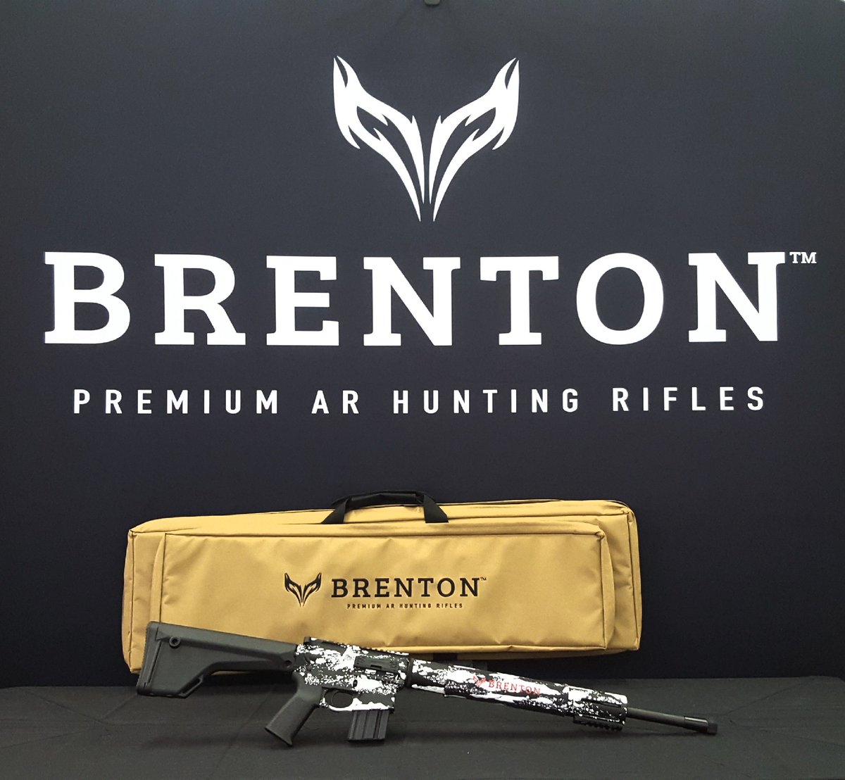 We're giving away this Brenton USA Stalker in Snow Camo, chambered in .204 Ruger at this weekend's Deer &amp; Turkey Expos at the Lansing Center! Doors open today. Come on by—Booth #321 Learn more about the Stalker here: brentonusa.com/stalker-ar-hun… #michigan #michiganmade #firearms #ar15