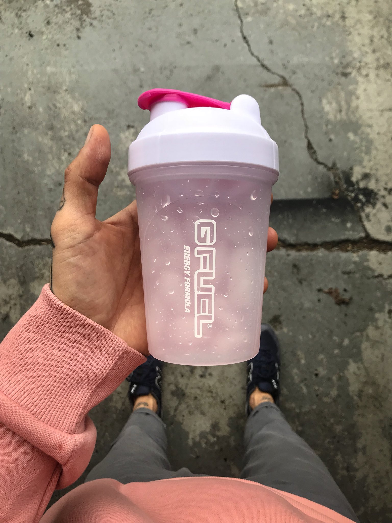 G Fuel This Morning S Mix 1 2 Pink Lemonade 1 2 Mystery Flavor Pink Starburst