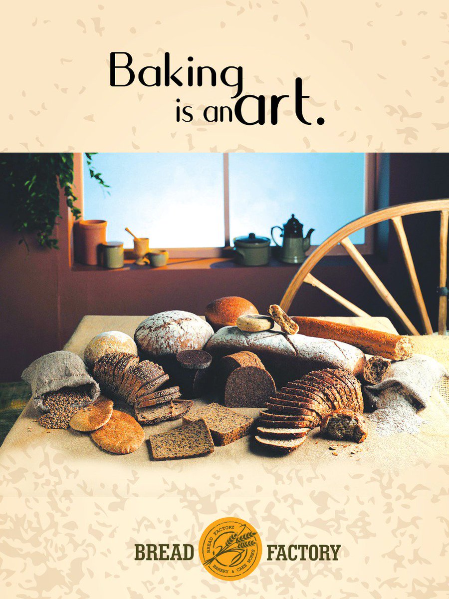 BreadFactoryTVM's tweet image. Baking is an Art!
Visit us @ breadfactory.in
#Azad #BreadFactory #Trivandrum #HappyEating #Cakes #Chocolates #Foodie #Breads