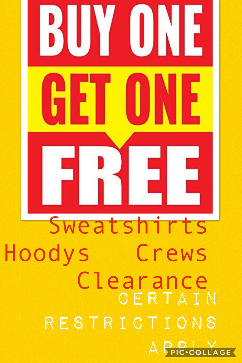 OBU Campus Store (@obubookstore) on Twitter photo There is nothing better on a Friday than a sale  #BOGO There is nothing better on a Friday than a sale  #BOGO