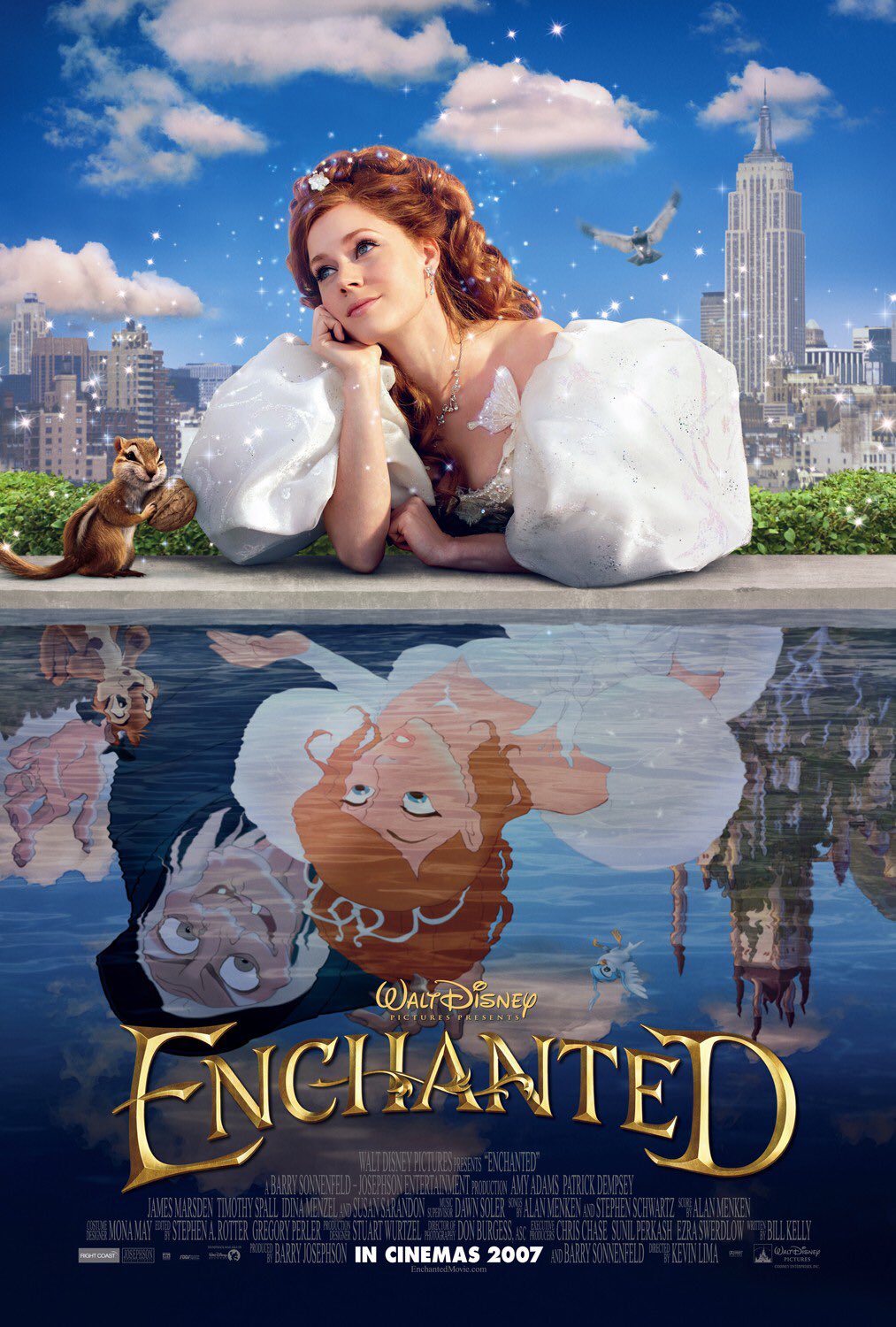 Disney Around 魔法にかけられての何が最高って ディズニーのプリンセス物なんて都合よくヒロインと王子が出会って なんかちょっと歌って 良く知りもしないのに あなたなのね とか言って結婚して大円団で終わるんでしょ笑 ってのをディズニー自身が
