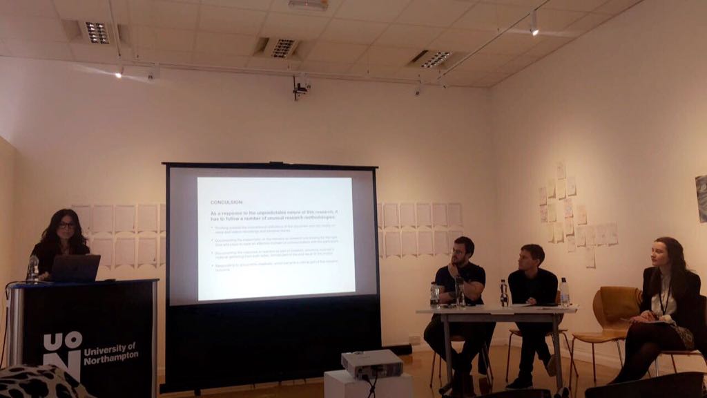 Hala_Georges's tweet photo. It was great to be part of #withoutend #symposium today @UniNorthants We had all very interesting papers and debates #Unconventional #methods #moment as #research https://t.co/Mb53pokHIa