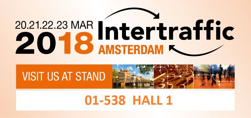 Wishing to know more about Tertu company, products &amp; network? Stop by our stand at Amsterdam Intertraffic from March 20 to 23