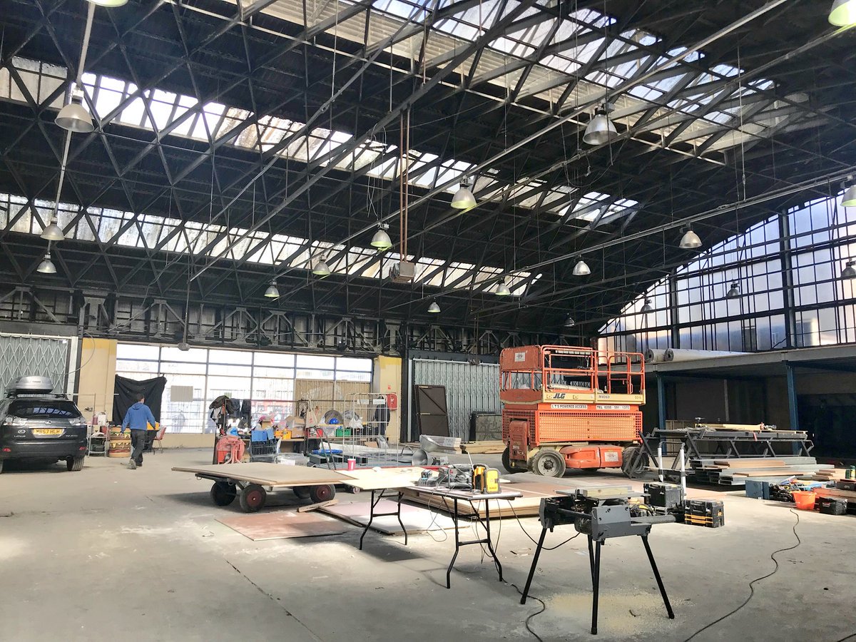 StreetFeastLDN's tweet photo. The builders are in and the countdown is ON.. #WoolwichPublicMarket https://t.co/HJYebYcBPD